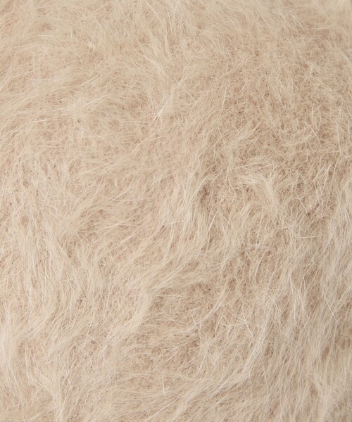 green label relaxing（グリーンレーベルリラクシング）の「ヘアリー キャップ / 帽子（キャップ・レディース・ブラック/ダークグレー/ベージュ・FREE）」の22枚目の写真