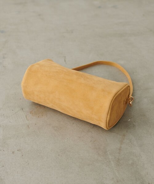 natural couture（ナチュラルクチュール）の「スエードミニバッグ（ショルダーバッグ・レディース・イエロー/その他1/ダークブラウン/レッド・FREE）」の16枚目の写真