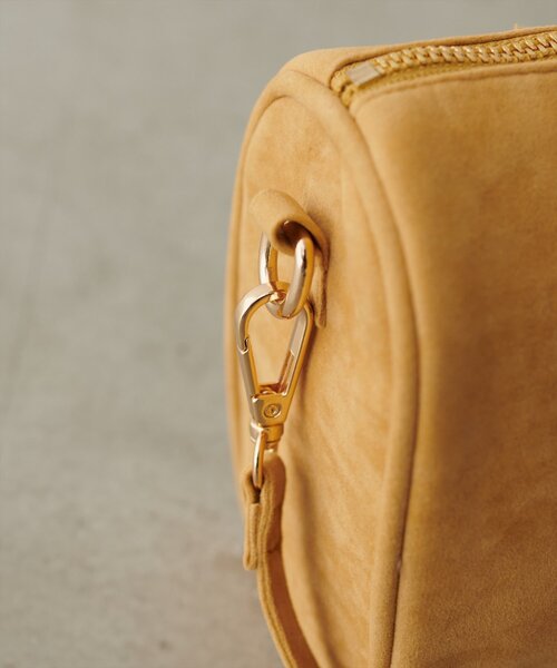 natural couture（ナチュラルクチュール）の「スエードミニバッグ（ショルダーバッグ・レディース・イエロー/その他1/ダークブラウン/レッド・FREE）」の19枚目の写真