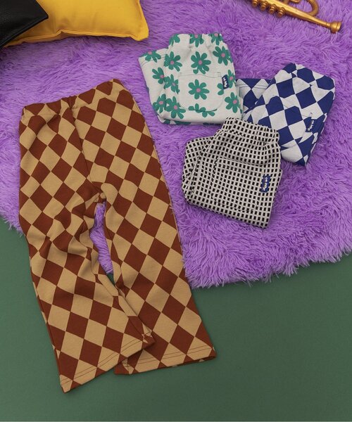 BREEZE（ブリーズ）の「Im Jelly！総柄ジャガードフレアパンツ（その他パンツ・キッズ・ブラウン/グリーン/アイボリー/ブルー・80/90/100/110/120/130/140）」の14枚目の写真