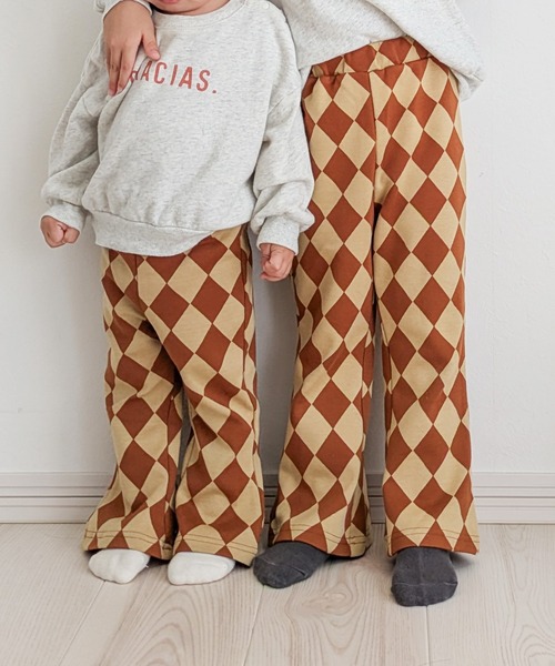 セール】Im Jelly！総柄ジャガードフレアパンツ（その他パンツ