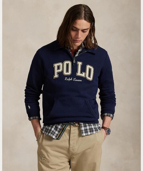 ロゴ フリース カラード スウェットシャツ（スウェット）｜POLO