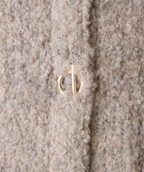 COLLAGE GALLARDAGALANTE（コラージュガリャルダガランテ）の「ブークレーメタルトグルベスト（ベスト・レディース・ベージュ/イエロー・FREE）」の20枚目の写真