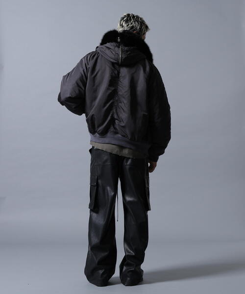 DANKE SCHON(ダンケシェーン)の「DankeSchon/ダンケシェーン/SATEN N2B(ミリタリージャケット・メンズ・ブラック/カーキ・M/L)」の21枚目の写真