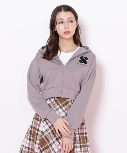 【新品】JILL by JILL STUART パーカー ロゴテープ付パーカー | JILL by JILL STUART（ジル バイ ジル