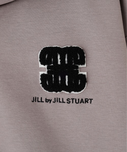 JILL by JILL STUART（ジルバイジルスチュアート）の「◇モコモコロゴパーカー（パーカー・レディース・ブラック/グレー/ホワイト・FREE）」の4枚目の写真