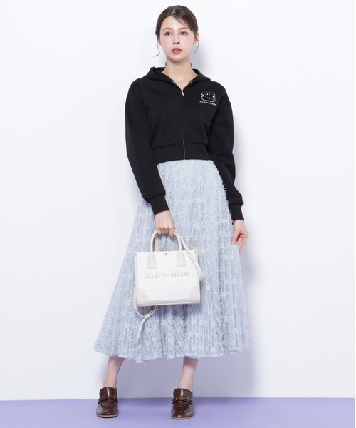 JILL by JILL STUART（ジルバイジルスチュアート）の「◇モコモコロゴパーカー（パーカー・レディース・ブラック/グレー/ホワイト・FREE）」の13枚目の写真