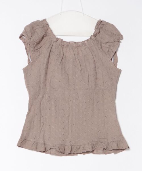 almo（アルモ）の「【LAMPOON】レースブラウス（シャツ/ブラウス・レディース・ホワイト/グレー・SMALL/LARGE/MEDIUM）」の11枚目の写真