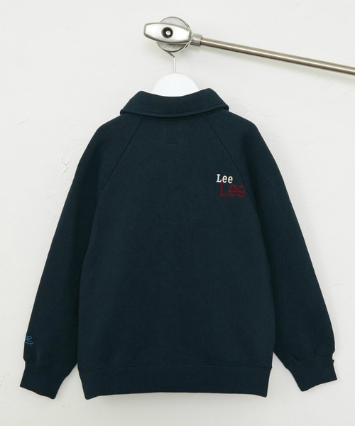 Lee（リー）の「Lee/リー【110-150cm】キッズ スウェットカーディガン スナップボタン/裏起毛/もこもこ/キッズ長袖（スウェット・キッズ・カーキ/ネイビー/レッド・130/140/150/110/120）」の8枚目の写真