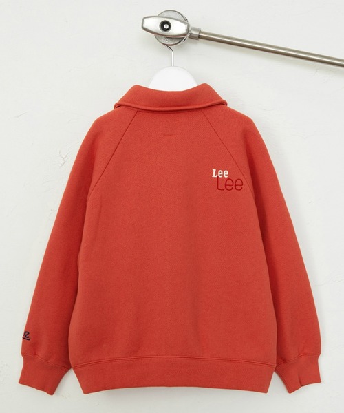 Lee（リー）の「Lee/リー【110-150cm】キッズ スウェットカーディガン スナップボタン/裏起毛/もこもこ/キッズ長袖（スウェット・キッズ・カーキ/ネイビー/レッド・130/140/150/110/120）」の13枚目の写真