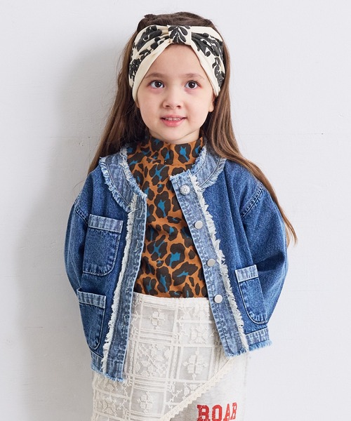 MARKEY'S（マーキーズ）の「ノーカラーデニムジャケット（デニムジャケット・キッズ・ブルー・90/100/110/120/140/130/150）」の19枚目の写真