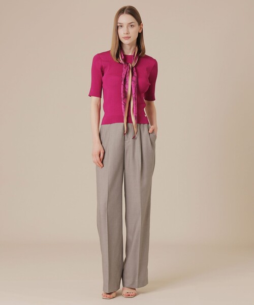 MACKINTOSH LONDON（マッキントッシュ ロンドン）の「ブライトレーヨンニットプルオーバー（ニット/セーター・レディース・ブラック/ライトブルー/ピンク系その他2/ブラウン・38/40）」の6枚目の写真