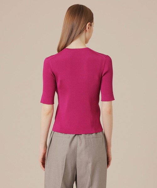 MACKINTOSH LONDON（マッキントッシュ ロンドン）の「ブライトレーヨンニットプルオーバー（ニット/セーター・レディース・ブラック/ライトブルー/ピンク系その他2/ブラウン・38/40）」の12枚目の写真