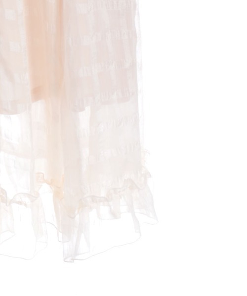 axes femme(アクシーズファム)の「シアチェックシャーリングワンピース(ワンピース・レディース・ブルーグリーン/ラベンダー/キナリ・FREE)」の16枚目の写真