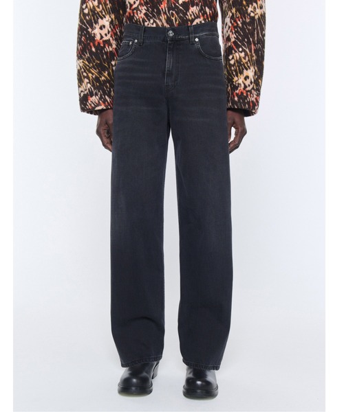 Sefr(セファ)の「Sefr SF-25FWM-049 (WIDE CUT JEANS)(デニムパンツ・メンズ・ブラック・32)」の1枚目の写真
