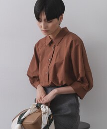 OPAQUE.CLIP | 切替フォルムシャツ【洗濯機洗い可】(シャツ/ブラウス)