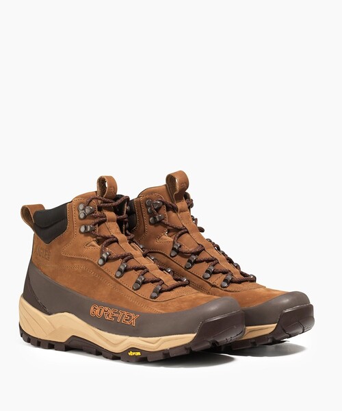 AIGLE(エーグル)の「GORE-TEX ゴアテックス オーバートラック ハイキングシューズ ビブラムソール(スニーカー・メンズ・ベージュ/ブラウン・36/35/37/38/40/39/41/42/44/43)」の13枚目の写真