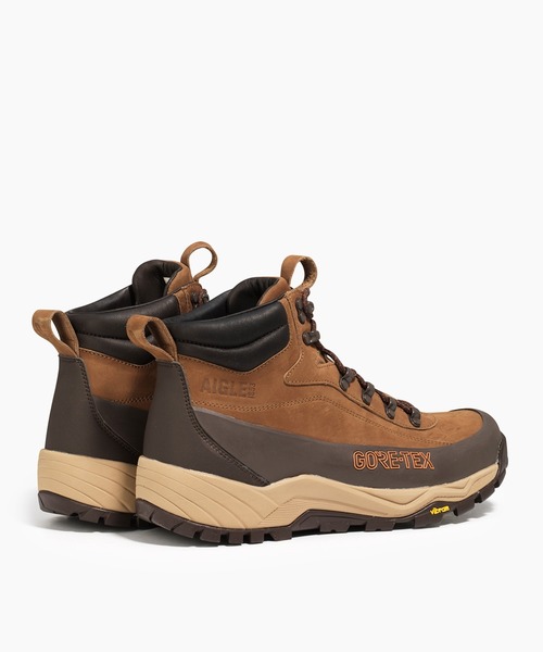 AIGLE(エーグル)の「GORE-TEX ゴアテックス オーバートラック ハイキングシューズ ビブラムソール(スニーカー・メンズ・ベージュ/ブラウン・36/35/37/38/40/39/41/42/44/43)」の7枚目の写真