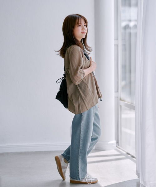 COHINA（コヒナ）の「KUROKI DENIM セミワイドストレート 【低身長・小柄女性】（デニムパンツ・レディース・ネイビー/ブラック/ブルー・XXXS/XS-Short/S-Short/M-Short/XXS/XS-Regular/S-Regular/M-Regular）」の18枚目の写真