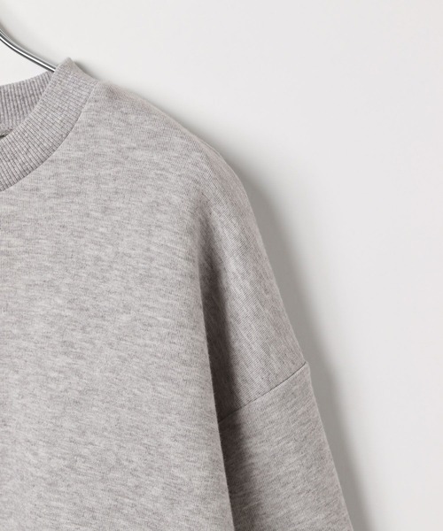 LEPSIM（レプシィム）の「パフエアリボンチュニック　582450（スウェット・レディース・トップグレー/ブラック/ブラウン・FREE）」の4枚目の写真