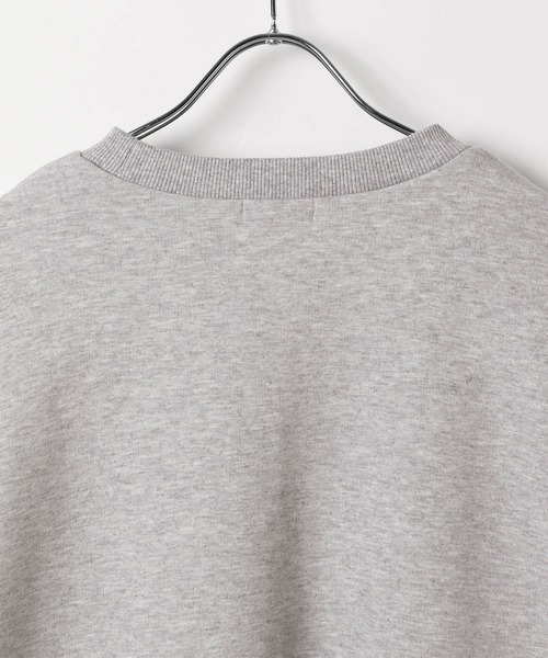 LEPSIM（レプシィム）の「パフエアリボンチュニック　582450（スウェット・レディース・トップグレー/ブラック/ブラウン・FREE）」の7枚目の写真
