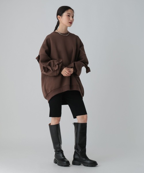 パフエアリボンチュニック 582450（スウェット）｜LEPSIM（レプシィム