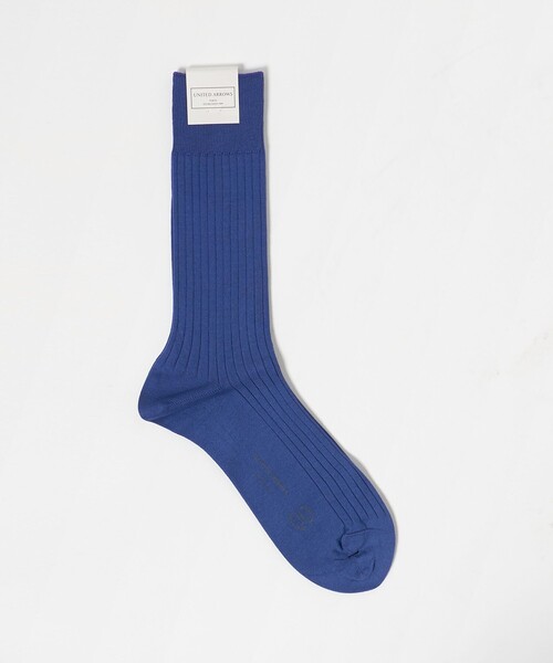 UNITED ARROWS（ユナイテッドアローズ）の「カラー リブソックス（ソックス/靴下・メンズ・レッド/パープル/ケリーグリーン/ワイン・FREE）」の3枚目の写真