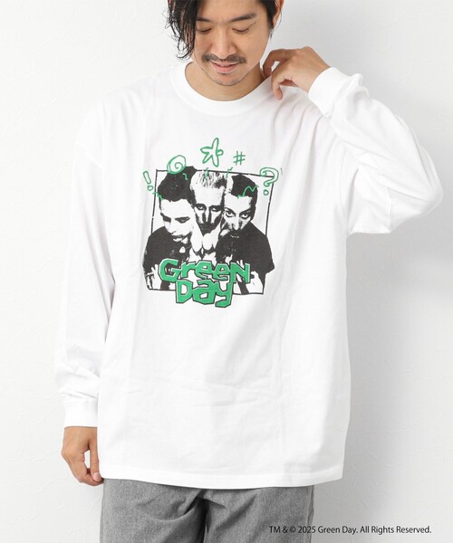 GOOD ROCK SPEED（グッドロックスピード）の「【GOOD ROCK SPEED】別注 アーティスト/バンド プリントワイドロンT 25AW（Tシャツ/カットソー・メンズ・ホワイト/ホワイト系その他/スミクロ・S/M/L）」の2枚目の写真