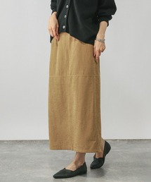 GLOBAL WORK | ピーチサテンIラインスカート/580803(スカート)