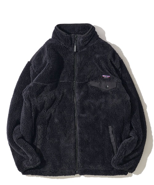 GERRY（ジェリー）の「【GERRY】ソフトボア ナイロン切替え スタンドカラージャケット（ブルゾン・メンズ・アイボリー/ブラック/ブルー・MEDIUM/LARGE/X-LARGE）」の6枚目の写真