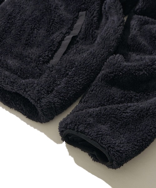 GERRY（ジェリー）の「【GERRY】ソフトボア ナイロン切替え スタンドカラージャケット（ブルゾン・メンズ・アイボリー/ブラック/ブルー・MEDIUM/LARGE/X-LARGE）」の14枚目の写真