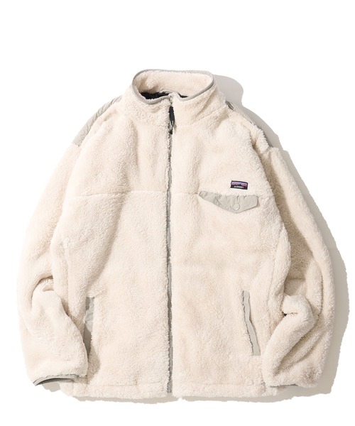 GERRY（ジェリー）の「【GERRY】ソフトボア ナイロン切替え スタンドカラージャケット（ブルゾン・メンズ・アイボリー/ブラック/ブルー・MEDIUM/LARGE/X-LARGE）」の4枚目の写真