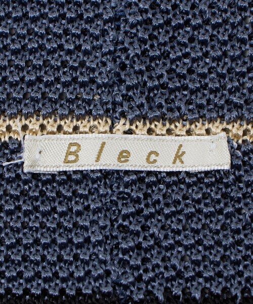green label relaxing（グリーンレーベルリラクシング）の「＜Bleck＞6.5cm ボーダー ニット ネクタイ ニットタイ（ネクタイ・メンズ・ロイヤルブルー/ダークブラウン/ダークグレー・FREE）」の11枚目の写真