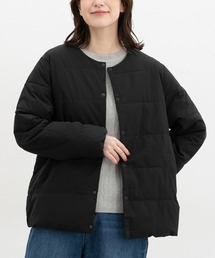 Honeys | 【非フッ素撥水加工】ノーカラーライトブルゾン(ブルゾン)