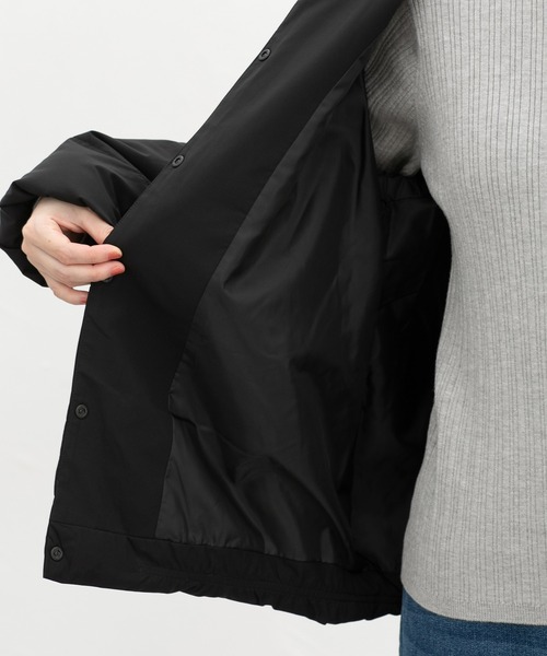 Honeys(ハニーズ)の「【非フッ素撥水加工】ノーカラーライトブルゾン(ブルゾン・レディース・ライトカーキ/ネイビー/ブラック/アイボリー・S/M/LL/L)」の12枚目の写真