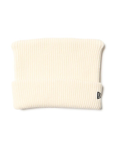 NEW ERA（ニューエラ）の「NEW ERA/ニューエラ ビーニー SQUARE RIB KNIT ねこ耳ニット帽 14669919/14669923（ニットキャップ/ビーニー・レディース・オフホワイト/ブラック・FREE）」の4枚目の写真