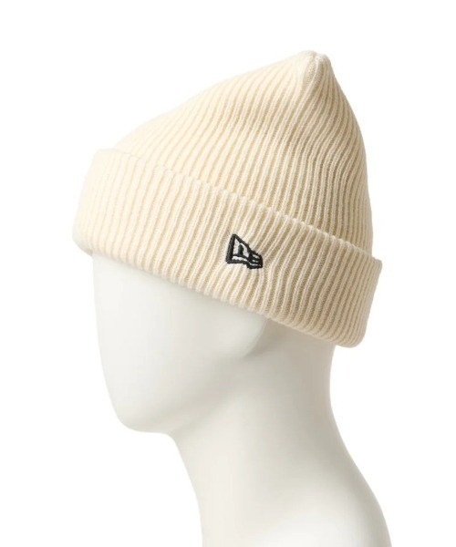 NEW ERA（ニューエラ）の「NEW ERA/ニューエラ ビーニー SQUARE RIB KNIT ねこ耳ニット帽 14669919/14669923（ニットキャップ/ビーニー・レディース・オフホワイト/ブラック・FREE）」の8枚目の写真