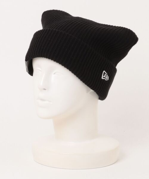 NEW ERA（ニューエラ）の「NEW ERA/ニューエラ ビーニー SQUARE RIB KNIT ねこ耳ニット帽 14669919/14669923（ニットキャップ/ビーニー・レディース・オフホワイト/ブラック・FREE）」の16枚目の写真