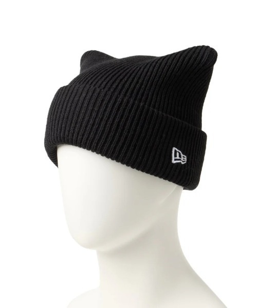 NEW ERA/ニューエラ ビーニー SQUARE RIB KNIT ねこ耳ニット帽