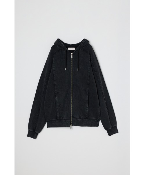 STYLEMIXER(スタイルミキサー)の「ピグメントジップパーカー(パーカー・メンズ・ブラック/グレー・MEDIUM/LARGE)」の12枚目の写真