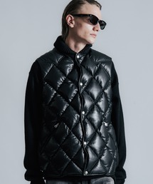 CRIMIE（クライミー）の「DIAMOND QUILT LAMB LEATHER DOWN