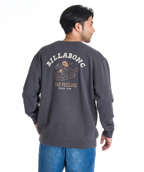 BILLABONG(ビラボン)の「BILLABONG メンズ FREEING FREE トレーナー 【OVER FIT】【2025年秋冬モデル】/ビラボンバックプリントプルオーバートレーナー(スウェット・メンズ・クリーム/ホワイト・X-LARGE/MEDIUM/LARGE)」の2枚目の写真