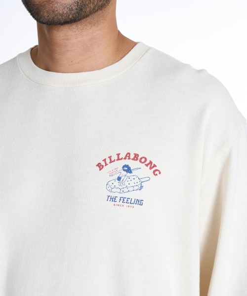 BILLABONG(ビラボン)の「BILLABONG メンズ FREEING FREE トレーナー 【OVER FIT】【2025年秋冬モデル】/ビラボンバックプリントプルオーバートレーナー(スウェット・メンズ・クリーム/ホワイト・X-LARGE/MEDIUM/LARGE)」の9枚目の写真