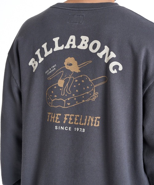 BILLABONG(ビラボン)の「BILLABONG メンズ FREEING FREE トレーナー 【OVER FIT】【2025年秋冬モデル】/ビラボンバックプリントプルオーバートレーナー(スウェット・メンズ・クリーム/ホワイト・X-LARGE/MEDIUM/LARGE)」の7枚目の写真