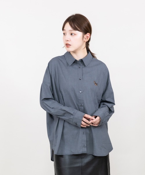 meeny miny（ミーニーマイニー）の「【meeny miny】【旭山動物園応援商品】アムールヒョウシャツ（シャツ/ブラウス・レディース・その他1・M-L/S-M）」の4枚目の写真