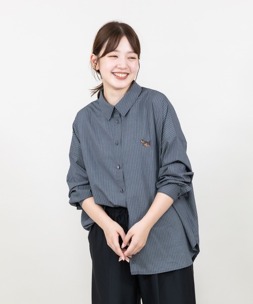 meeny miny（ミーニーマイニー）の「【meeny miny】【旭山動物園応援商品】アムールヒョウシャツ（シャツ/ブラウス・レディース・その他1・M-L/S-M）」の8枚目の写真