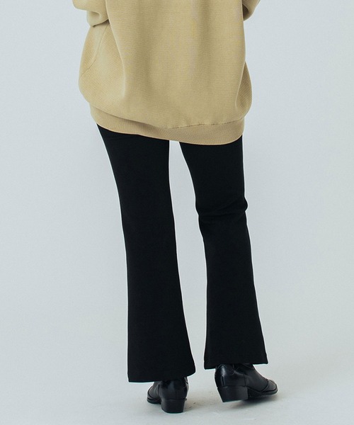 ROSE BUD(ローズバッド)の「CUT FLARE PANTS(その他パンツ・レディース・ブラック/グレー・S/M)」の17枚目の写真