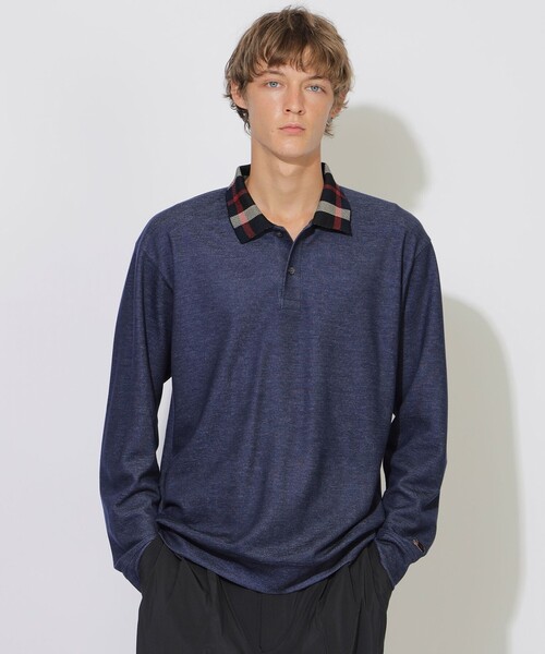 CB CRESTBRIDGE(シービークレストブリッジ)の「ヘッジホッグポロプルオーバー(Tシャツ/カットソー・レディース・ブラック/ネイビー・1/3/2)」の1枚目の写真