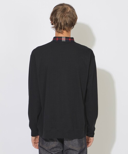 CB CRESTBRIDGE(シービークレストブリッジ)の「ヘッジホッグポロプルオーバー(Tシャツ/カットソー・レディース・ブラック/ネイビー・1/3/2)」の7枚目の写真