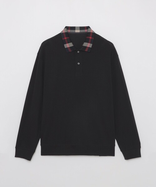 CB CRESTBRIDGE(シービークレストブリッジ)の「ヘッジホッグポロプルオーバー(Tシャツ/カットソー・レディース・ブラック/ネイビー・1/3/2)」の9枚目の写真